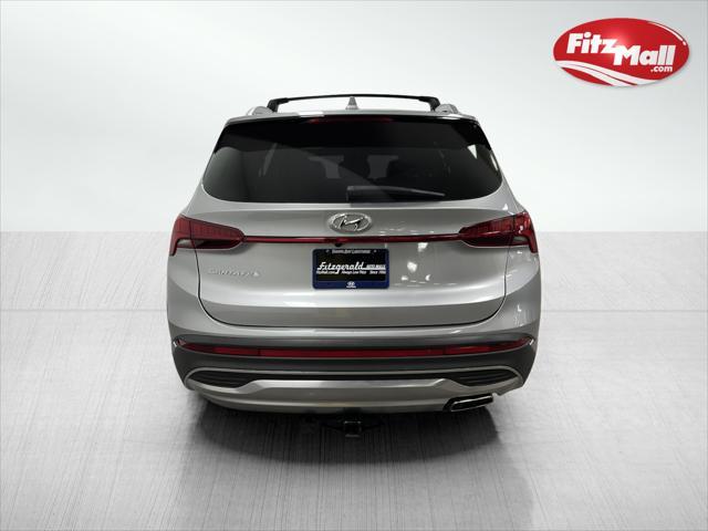 used 2021 Hyundai Santa Fe car, priced at $22,500