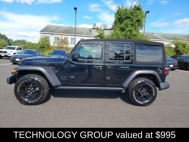used 2021 Jeep Wrangler car, priced at $28,499