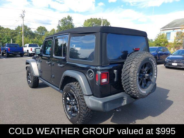 used 2021 Jeep Wrangler car, priced at $28,499