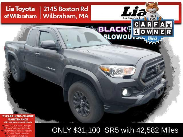 used 2022 Toyota Tacoma car, priced at $31,100