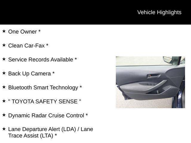 used 2023 Toyota Corolla car, priced at $19,999