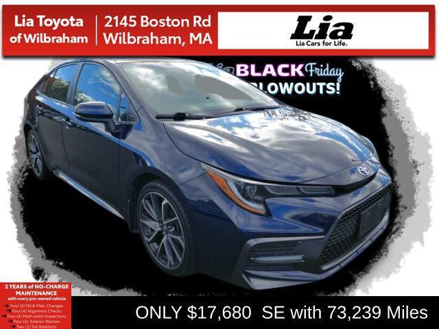 used 2021 Toyota Corolla car, priced at $17,680