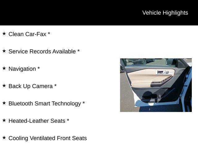 used 2020 Ford Explorer car, priced at $20,998