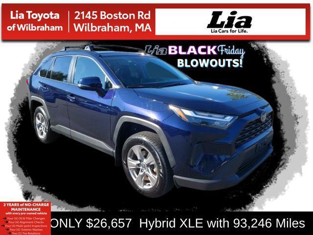 used 2024 Toyota RAV4 Hybrid car, priced at $26,657