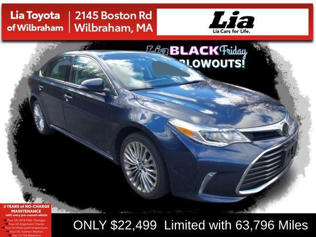 used 2018 Toyota Avalon car, priced at $22,499