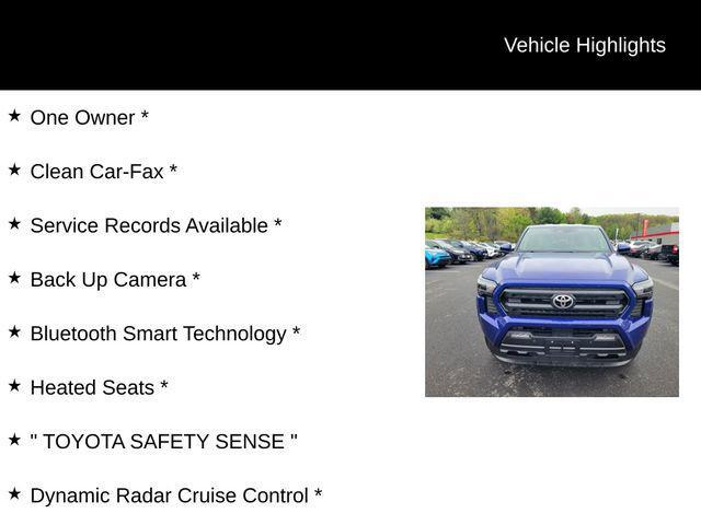 used 2025 Toyota Tacoma car, priced at $39,350