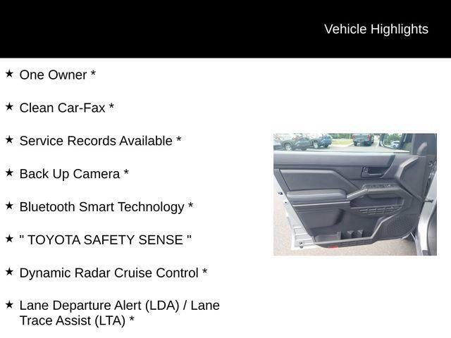 used 2024 Toyota Tacoma car, priced at $29,733