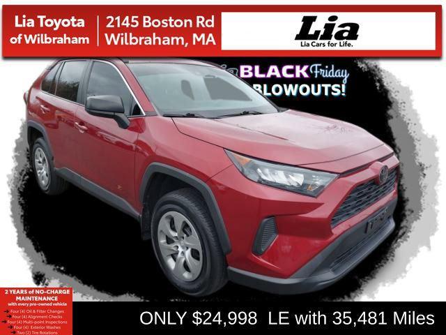 used 2020 Toyota RAV4 car, priced at $24,998
