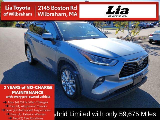 used 2021 Toyota Highlander Hybrid car, priced at $36,515