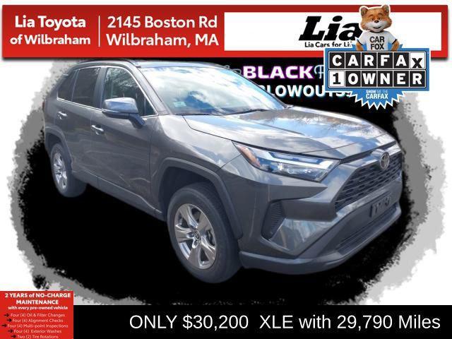 used 2022 Toyota RAV4 car, priced at $30,200