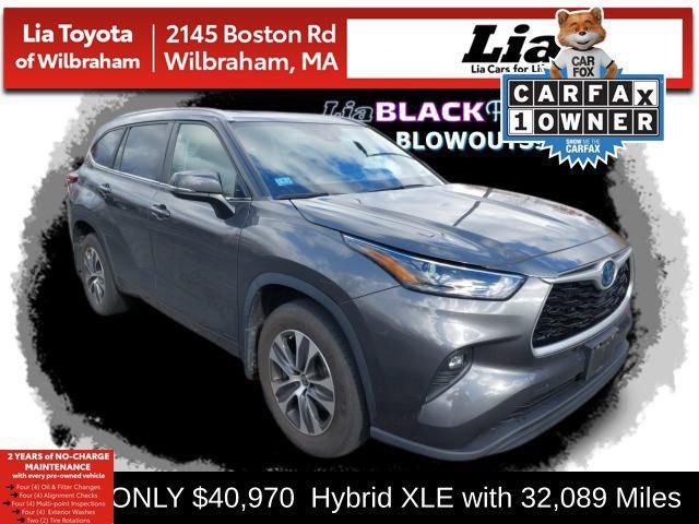 used 2023 Toyota Highlander Hybrid car, priced at $40,970
