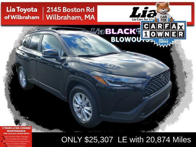 used 2022 Toyota Corolla Cross car, priced at $25,307