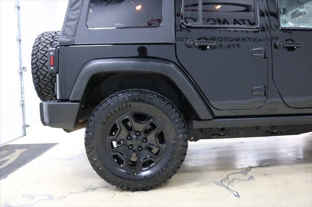 used 2015 Jeep Wrangler Unlimited car, priced at $21,999