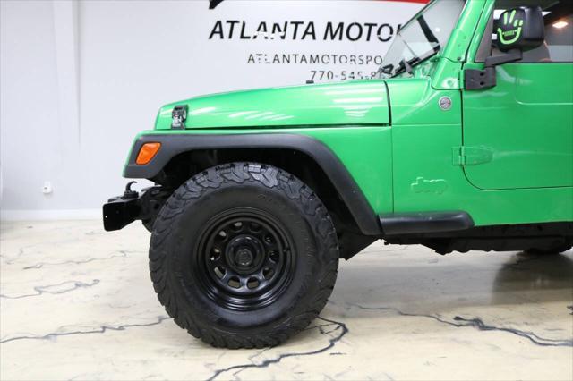 used 2005 Jeep Wrangler car, priced at $7,999