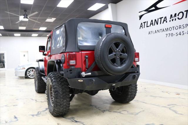 used 2010 Jeep Wrangler car, priced at $16,999