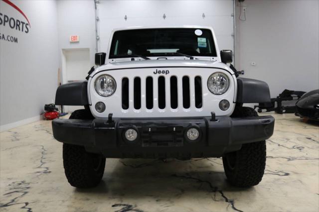 used 2016 Jeep Wrangler Unlimited car, priced at $24,999