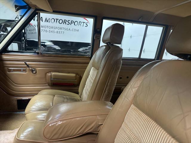 used 1987 Jeep Grand Wagoneer car, priced at $49,999