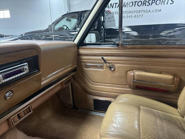 used 1987 Jeep Grand Wagoneer car, priced at $49,999