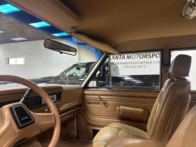 used 1987 Jeep Grand Wagoneer car, priced at $49,999