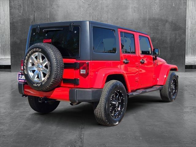 used 2017 Jeep Wrangler Unlimited car, priced at $20,984