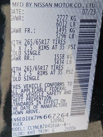 used 2023 Nissan Frontier car, priced at $29,987