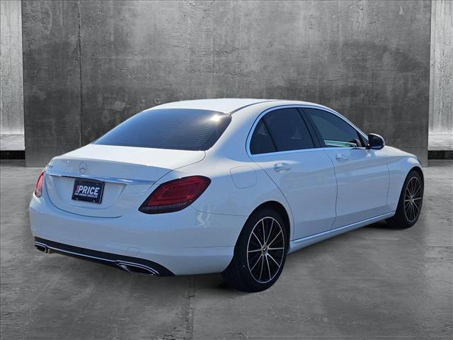 used 2021 Mercedes-Benz C-Class car, priced at $25,382