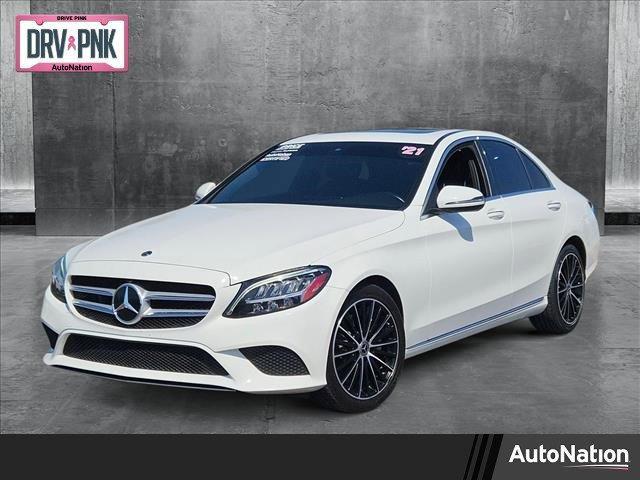 used 2021 Mercedes-Benz C-Class car, priced at $25,382