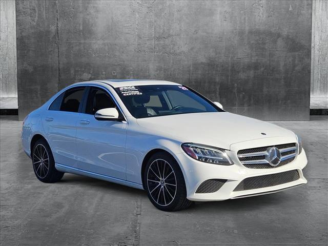 used 2021 Mercedes-Benz C-Class car, priced at $24,410