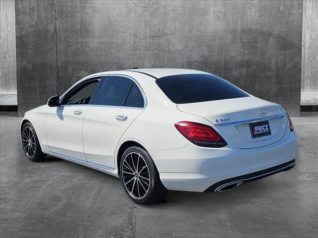 used 2021 Mercedes-Benz C-Class car, priced at $25,382