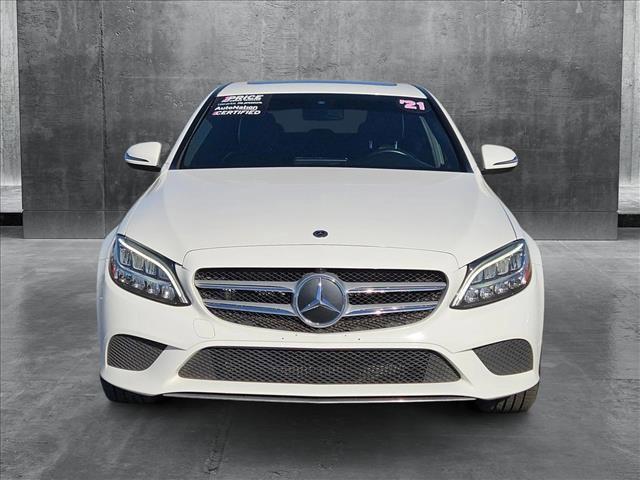 used 2021 Mercedes-Benz C-Class car, priced at $24,410