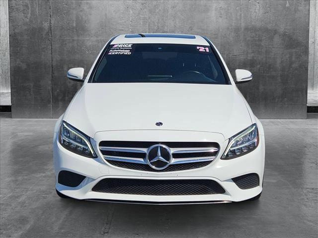 used 2021 Mercedes-Benz C-Class car, priced at $25,382