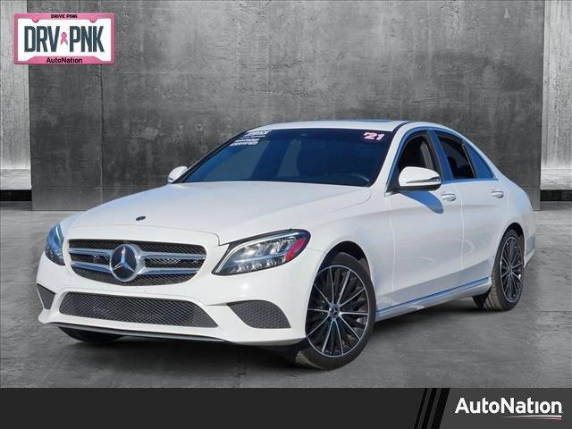 used 2021 Mercedes-Benz C-Class car, priced at $24,410