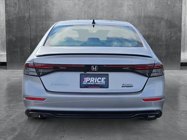 used 2023 Honda Accord Hybrid car, priced at $28,255