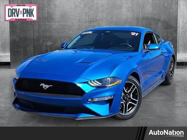 used 2021 Ford Mustang car, priced at $23,983