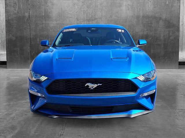 used 2021 Ford Mustang car, priced at $23,983