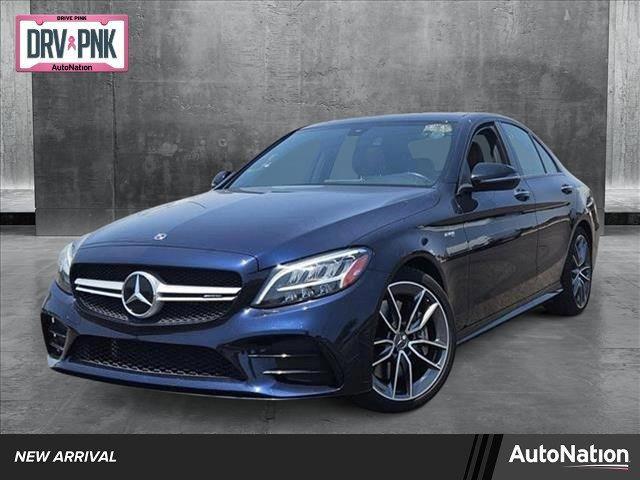 used 2020 Mercedes-Benz AMG C 43 car, priced at $40,381