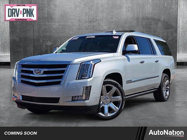 used 2018 Cadillac Escalade ESV car, priced at $25,283