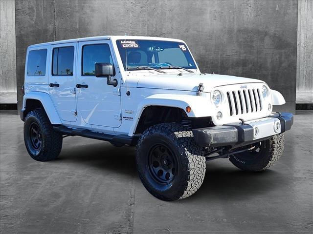 used 2015 Jeep Wrangler Unlimited car, priced at $19,983