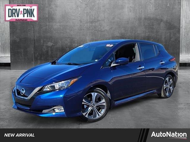 used 2022 Nissan Leaf car, priced at $19,695