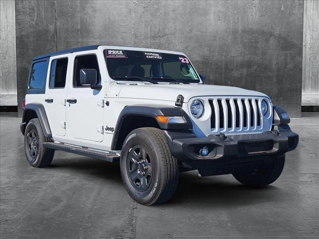 used 2023 Jeep Wrangler car, priced at $31,485