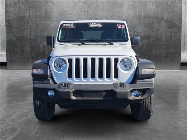 used 2023 Jeep Wrangler car, priced at $31,485