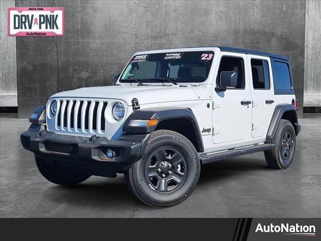 used 2023 Jeep Wrangler car, priced at $31,485