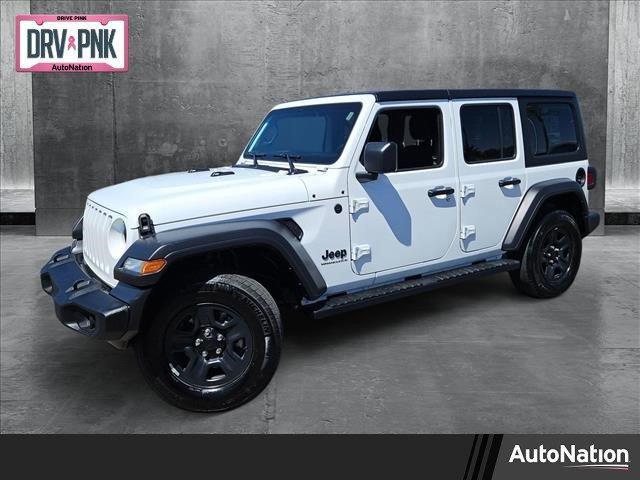 used 2023 Jeep Wrangler car, priced at $31,882