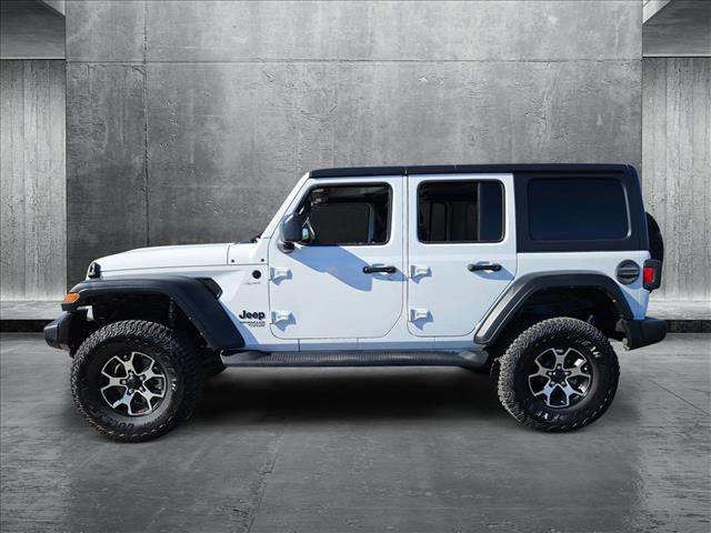 used 2021 Jeep Wrangler Unlimited car, priced at $32,381