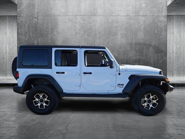 used 2021 Jeep Wrangler Unlimited car, priced at $32,381