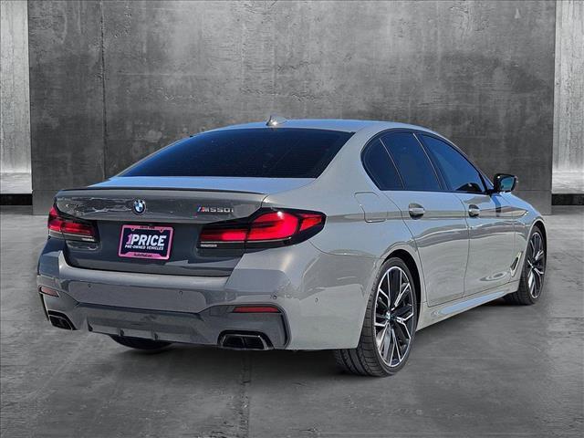 used 2022 BMW M550 car, priced at $49,283