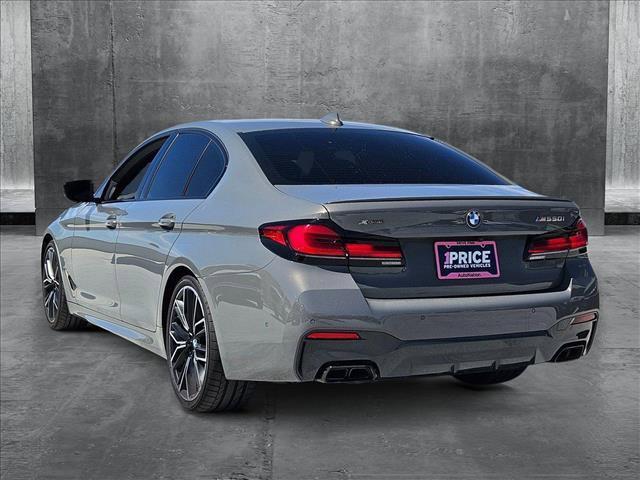 used 2022 BMW M550 car, priced at $49,283