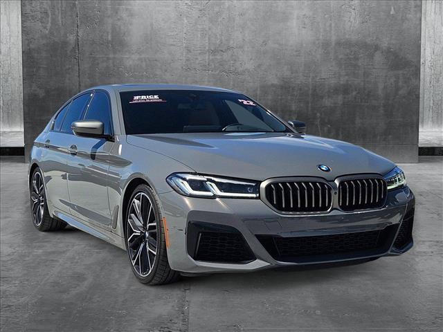 used 2022 BMW M550 car, priced at $49,283