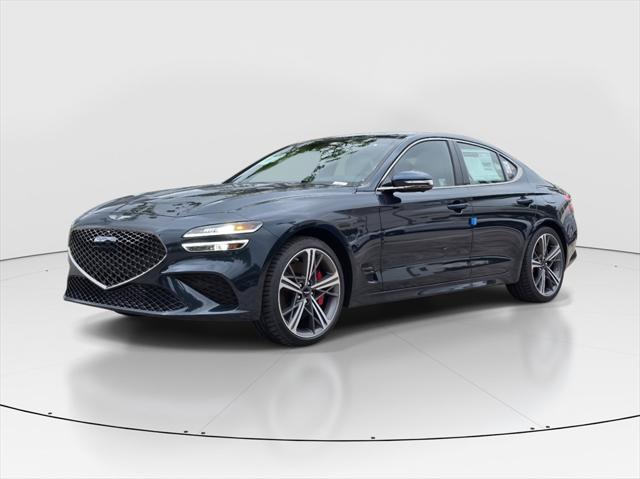 new 2025 Genesis G70 car, priced at $56,955