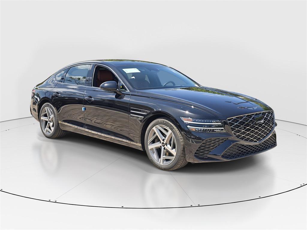 new 2025 Genesis G80 car, priced at $71,660